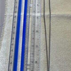 Silver Chain Bridesmaid Necklace